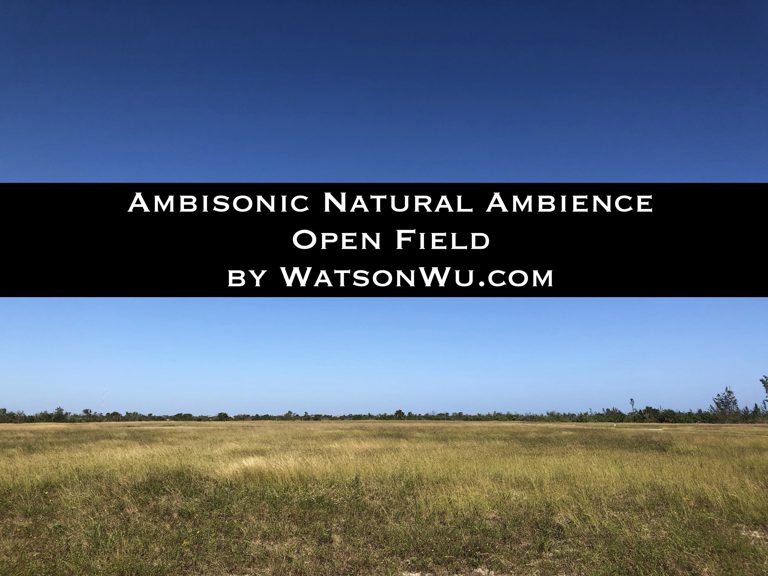 New Ambisonic sounds store page!