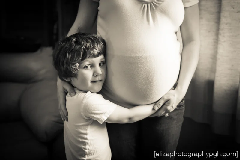 Waiting for little brother... 