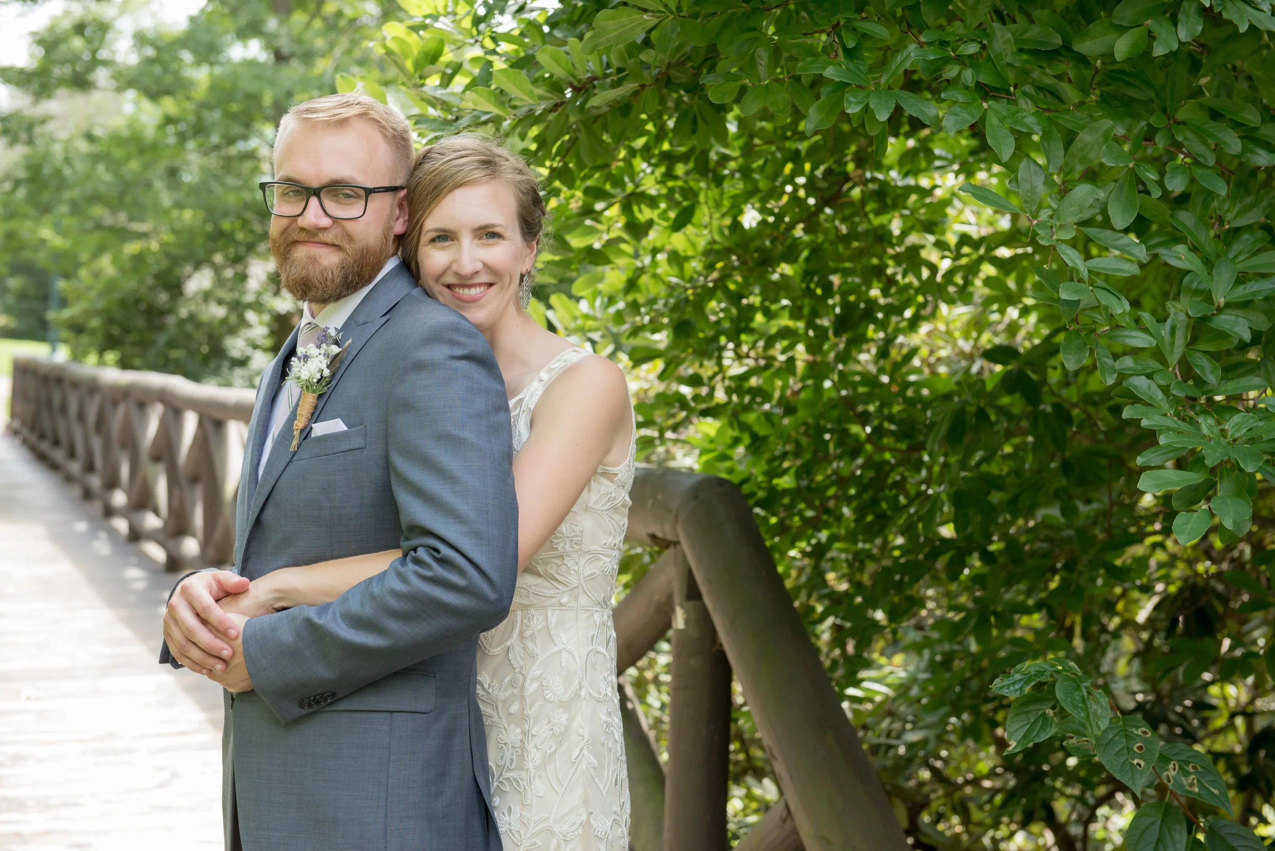 "Thank you SO much for all that you have done throughout the past months for our wedding. You both did an incredible job of making us feel so comfortable and at ease the day of. And thank you so much, Beth for coming to take photos of my grandma that really meant so much to our family." 