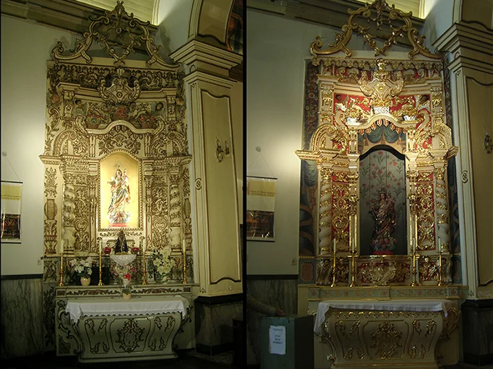 Arte Integrada a Arquitetura: Retábulos, Tribunas e Ornamentos