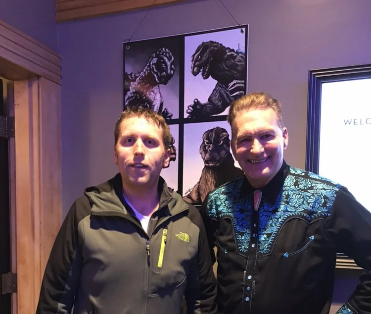 Jesse with Joe Bob Riggs
