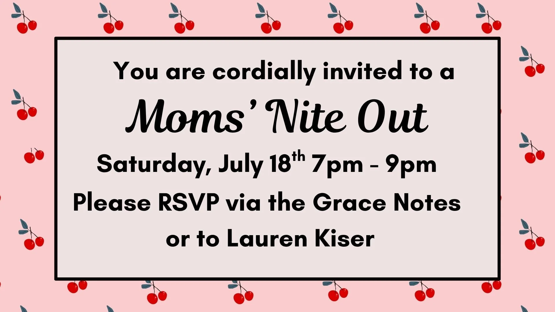 Moms' Nite Out 