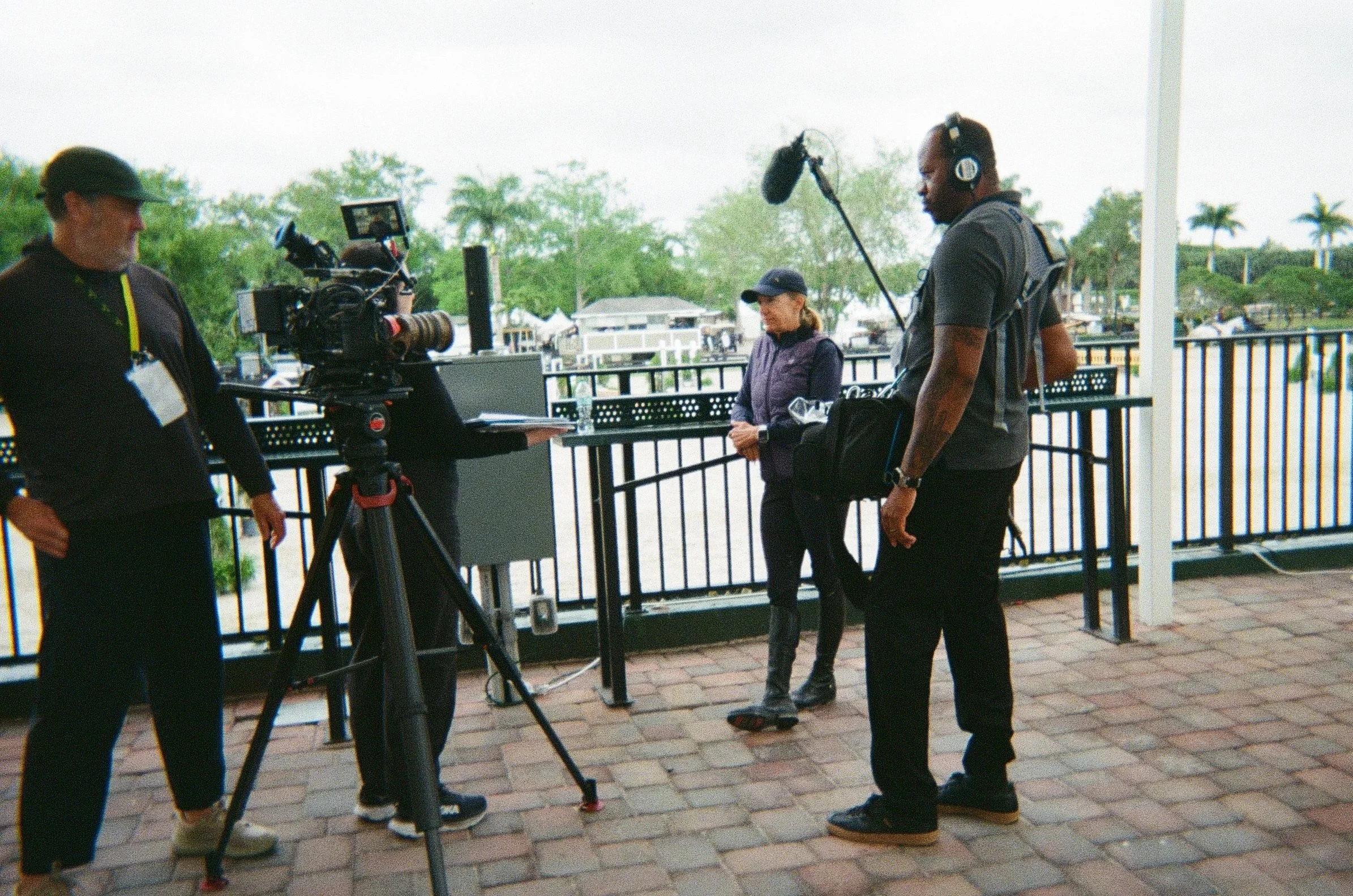 BTS: Interviewing show jumping legend & Olympic champion Laura Kraut 