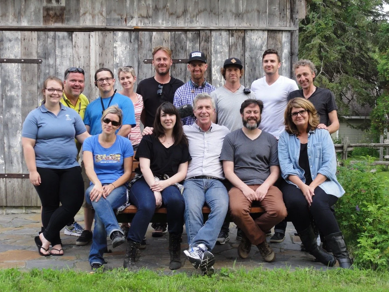 "Who Do You Think You Are?" crew with our celebrity guest Tom Bergeron 