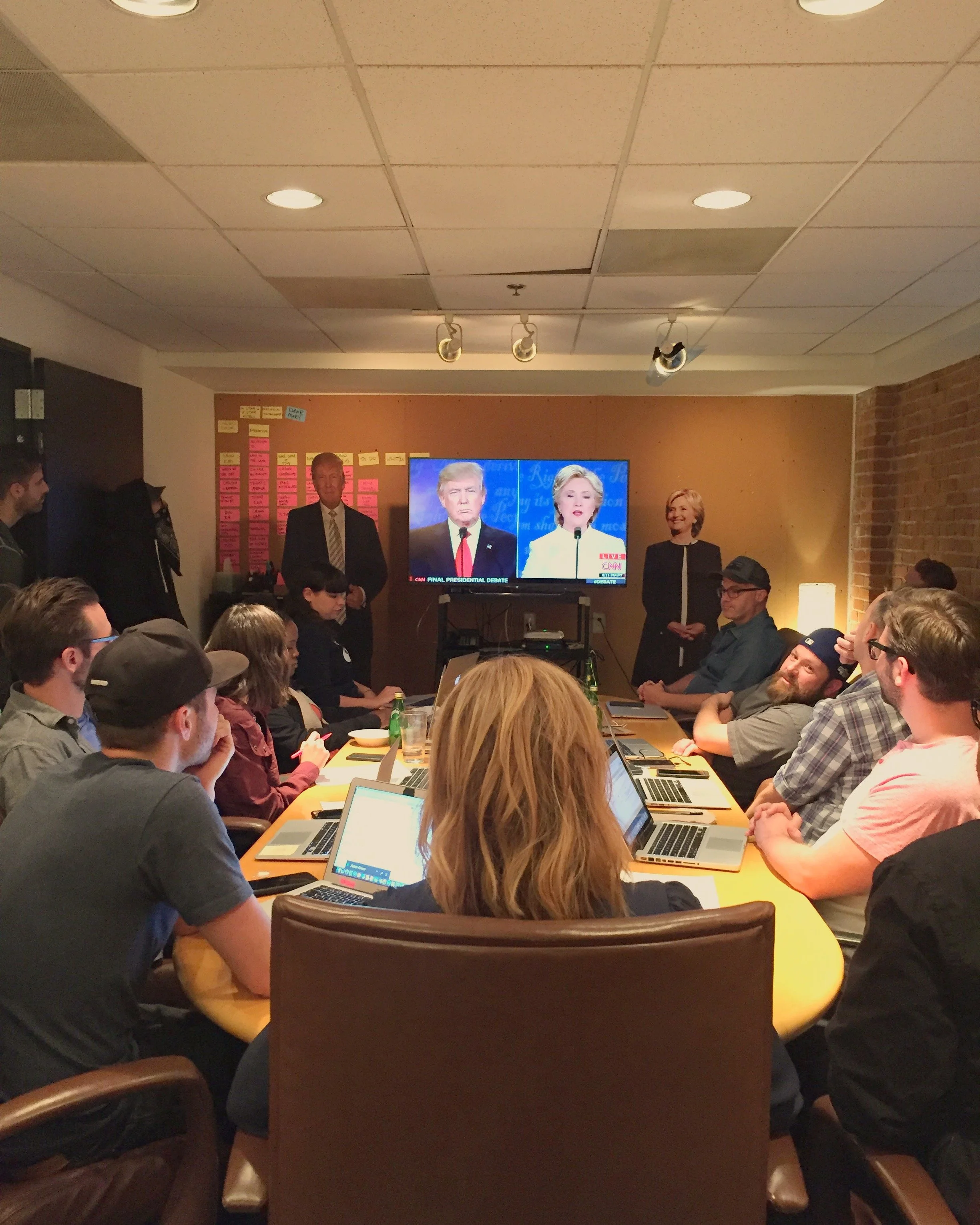 In the writers' room with "Chelsea" - Oct. 2016 Presidential Debates