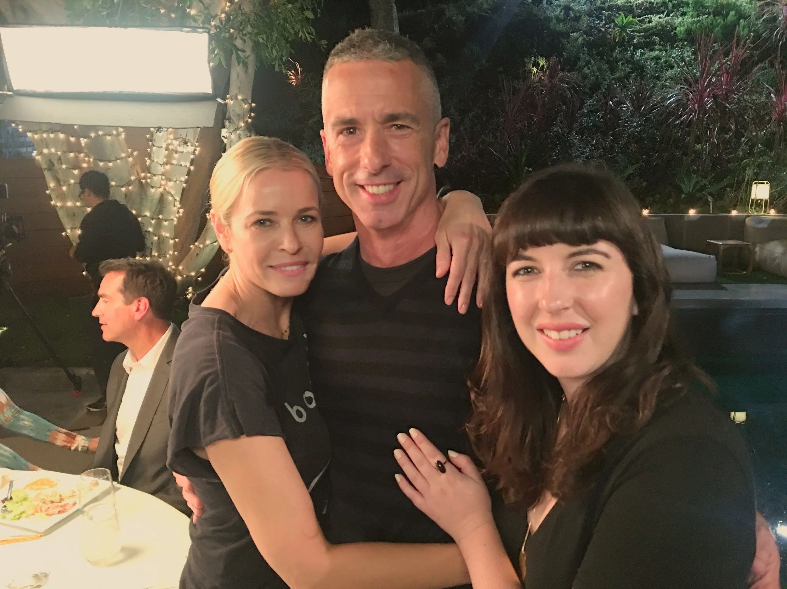 BTS: "Chelsea: America Dinner Party" with Chelsea Handler & Dan Savage