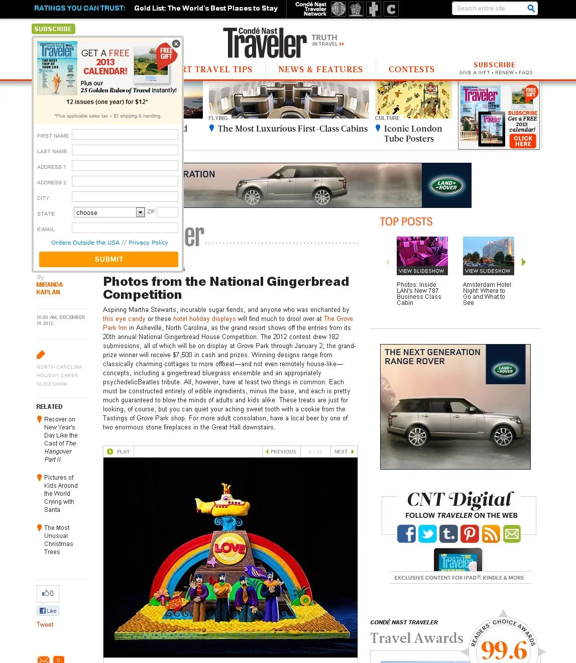 Conde Nast Traveler