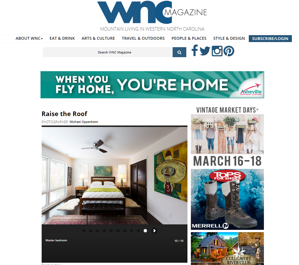 WNC Magazine "Raise the Roof" 05