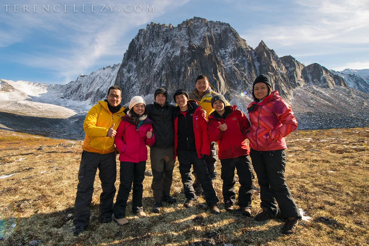 Our group photo with Marc Adamus.