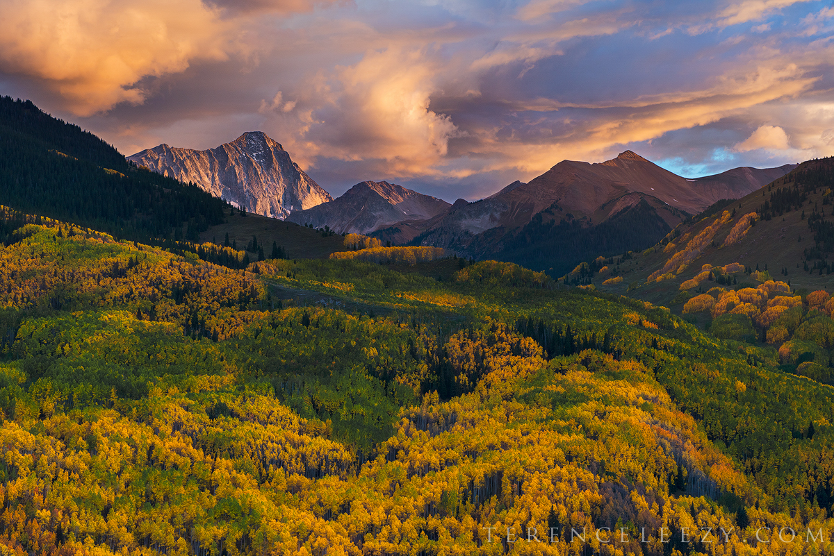 Capitol Peak at sunset.