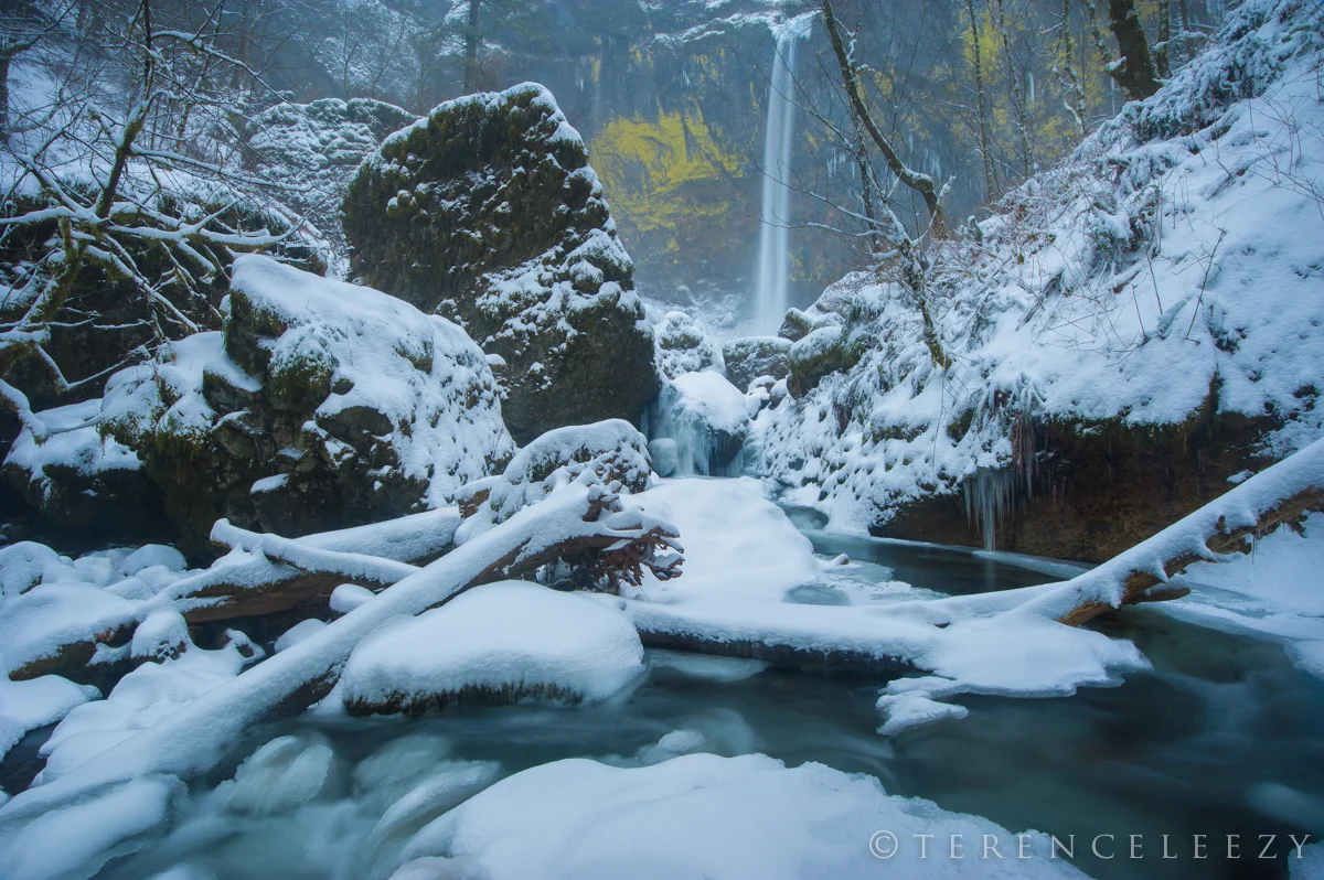 February - Elowah Falls, Oregon