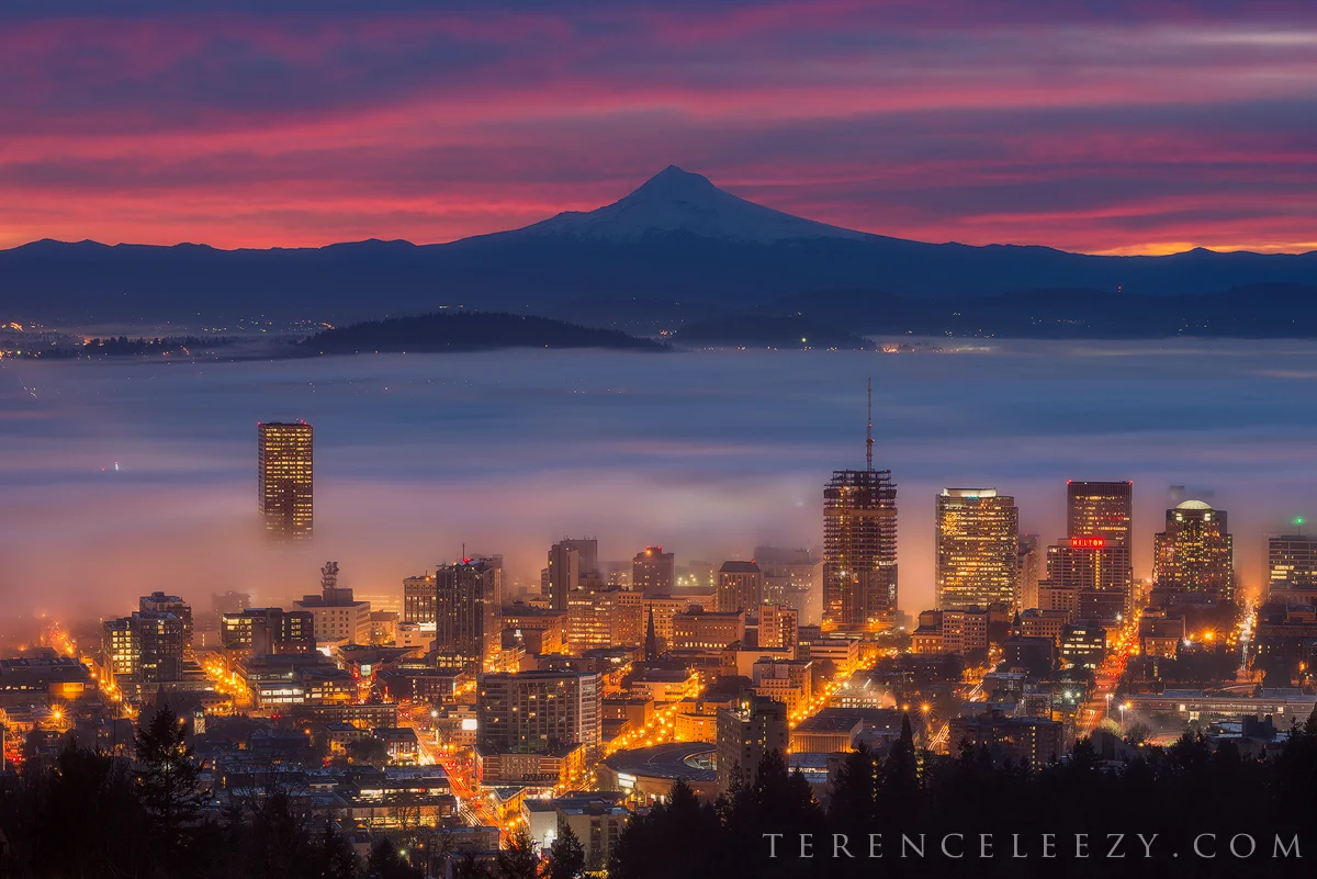 View from Pittock Mansion