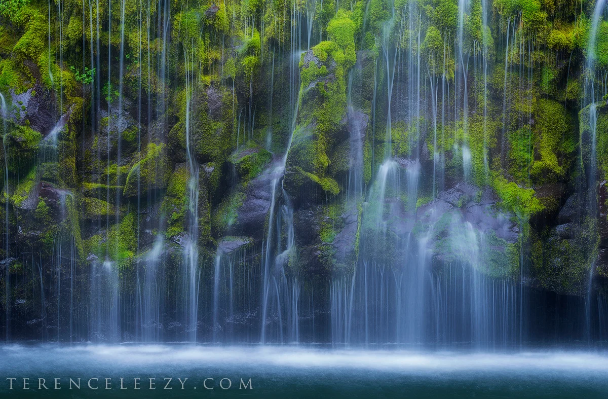 June - Mossbrae Falls, California.