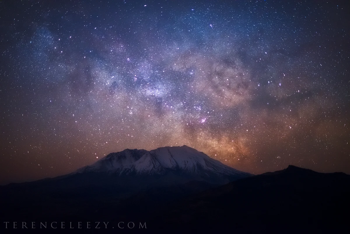 February - Mount St Helens, Washington
