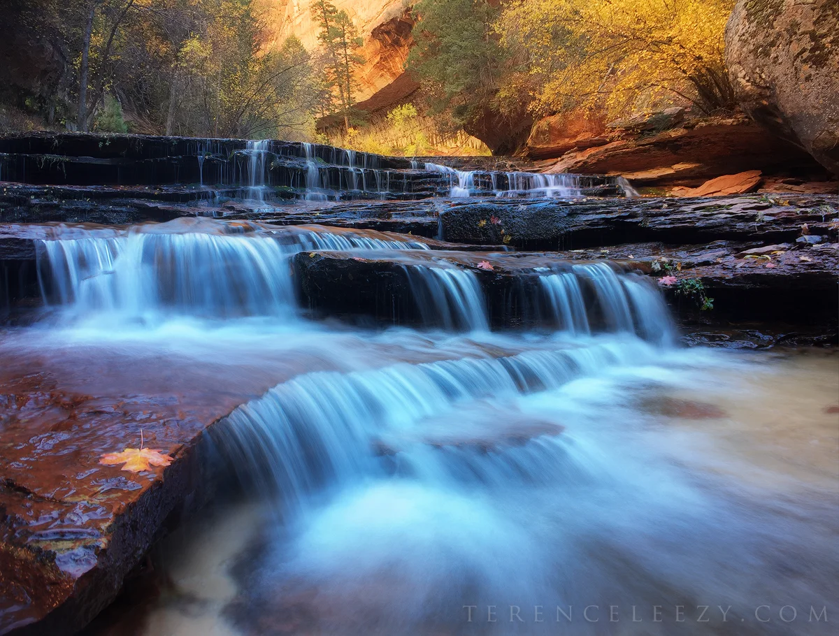 November - #ShotoniPhone6 Archangel Falls, Zion National Park, Utah 