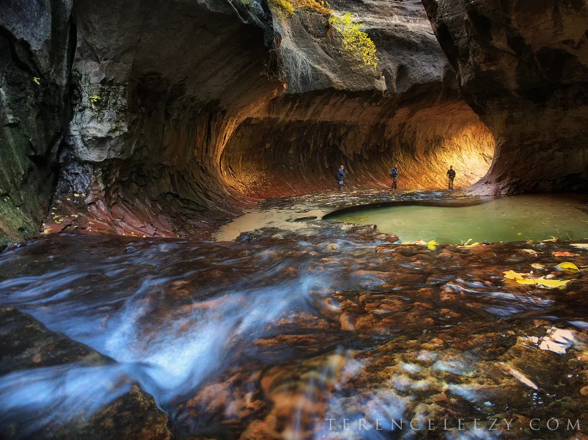 November - #ShotoniPhone6 The Subway, Zion National Park, Utah