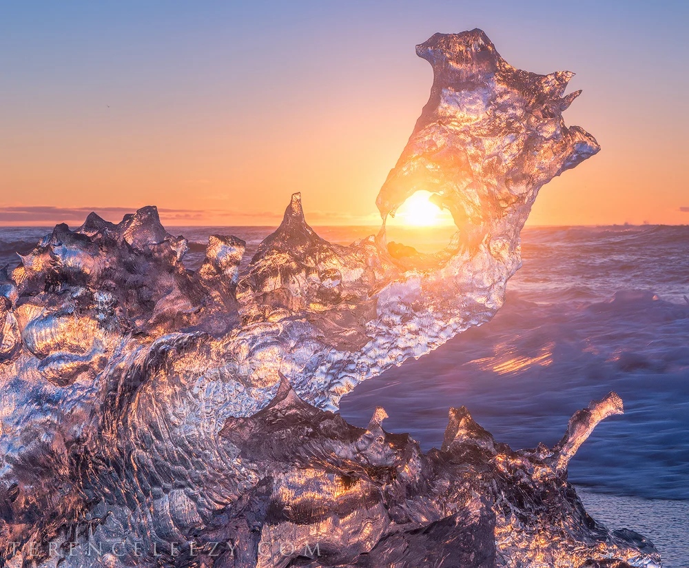 March - Jökulsárlón, Iceland.