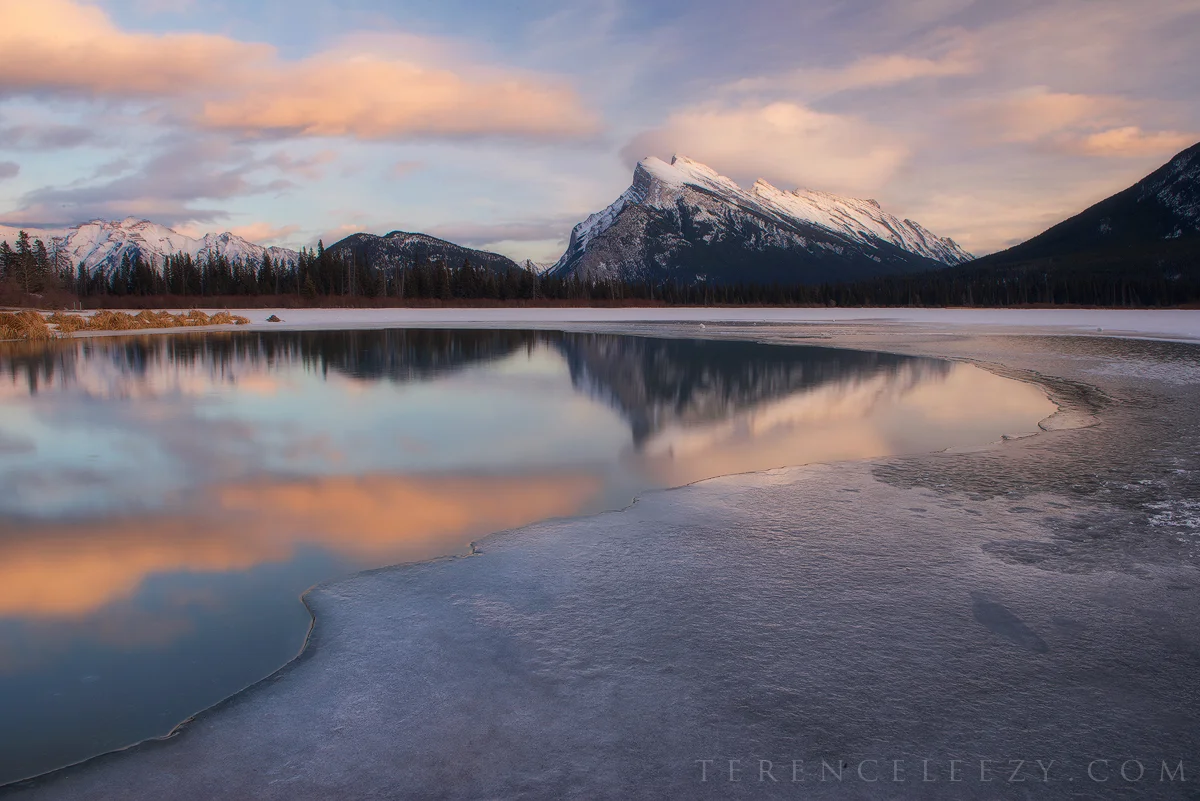 January - Vermilion Lakes, Banff, Canada