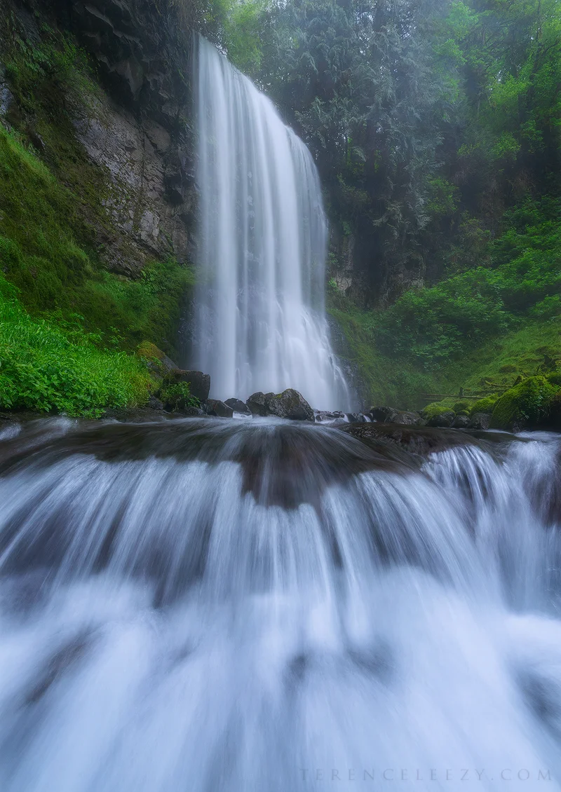 Upper Bridal Falls, Oregon