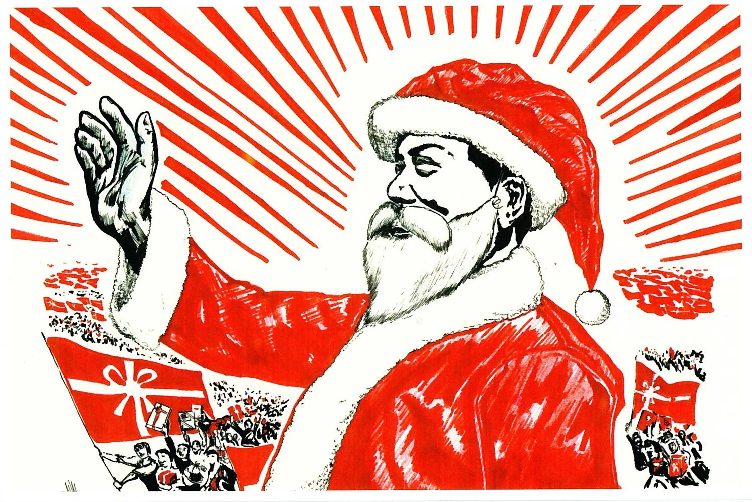"XMas Without China" documentary promotional image