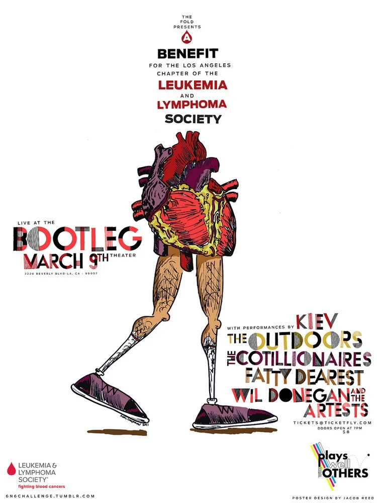 Charity concert poster