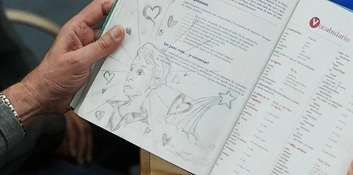 NBC's "Community" - Abed doodle