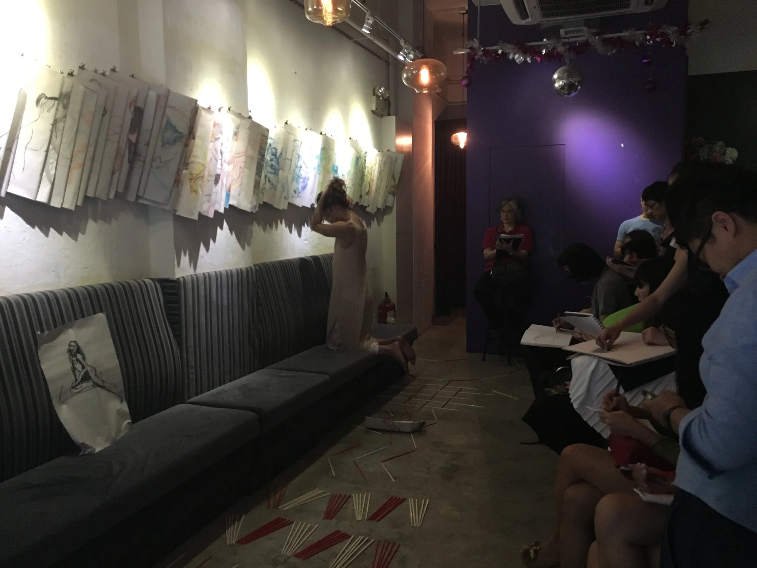 @Purple - Exhibition opening