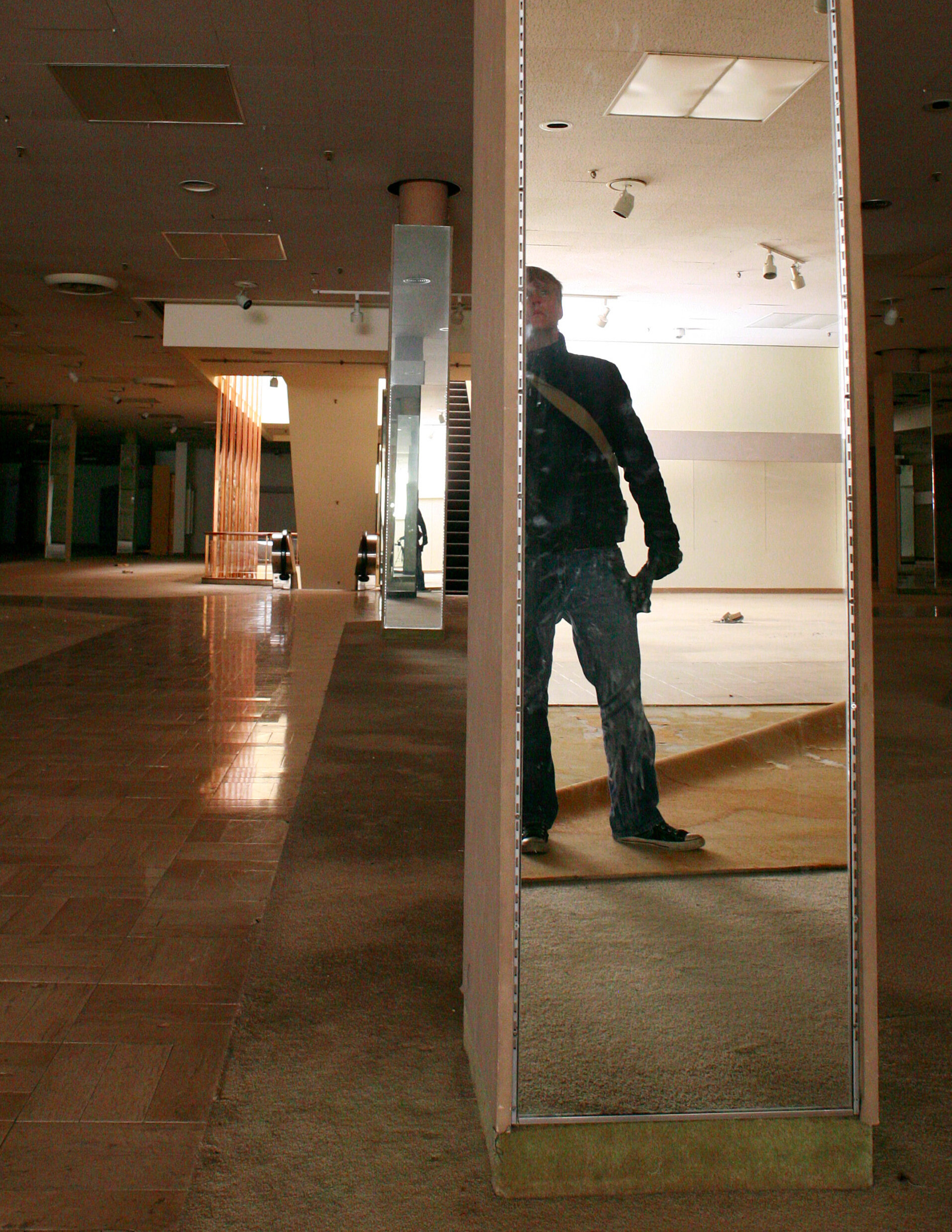 Self Portrait in the Hall of Mirrors