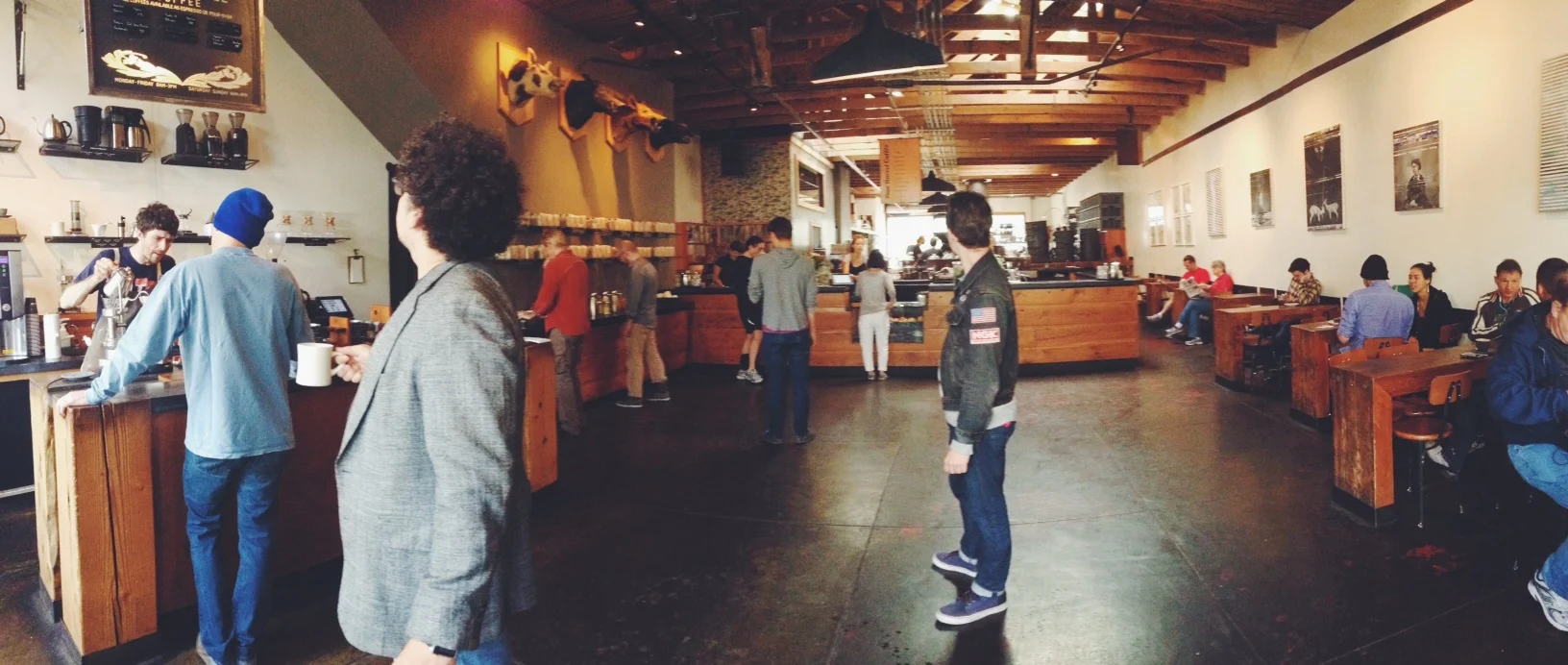 Go and get a coffee from here: Four Barrel Coffee