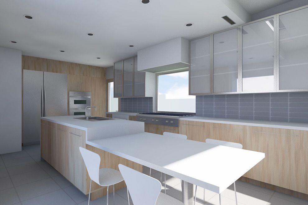  Santa Monica Contemporary Home Remodel-Addition Kitchen