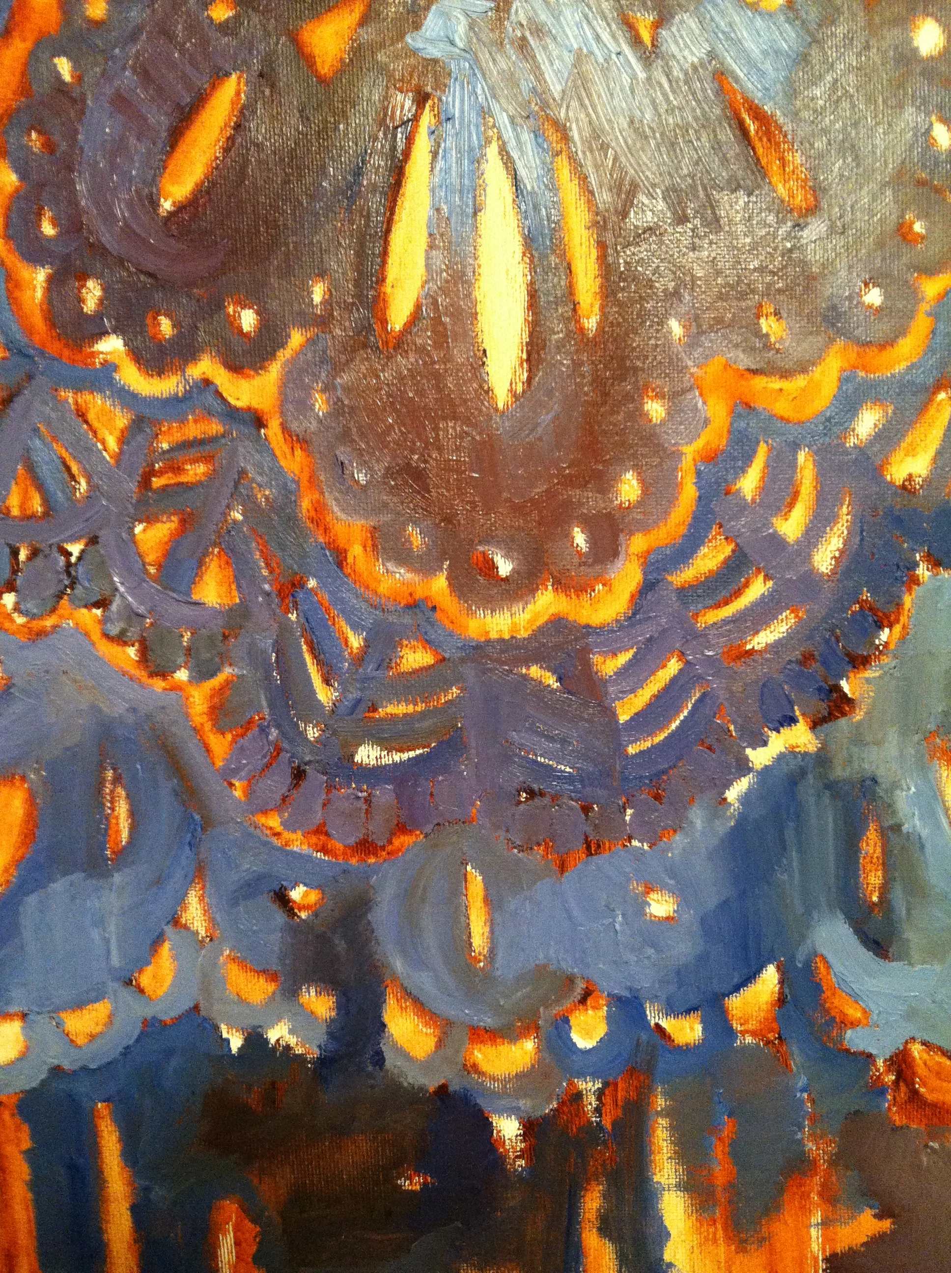 Blue Lace Pattern 3