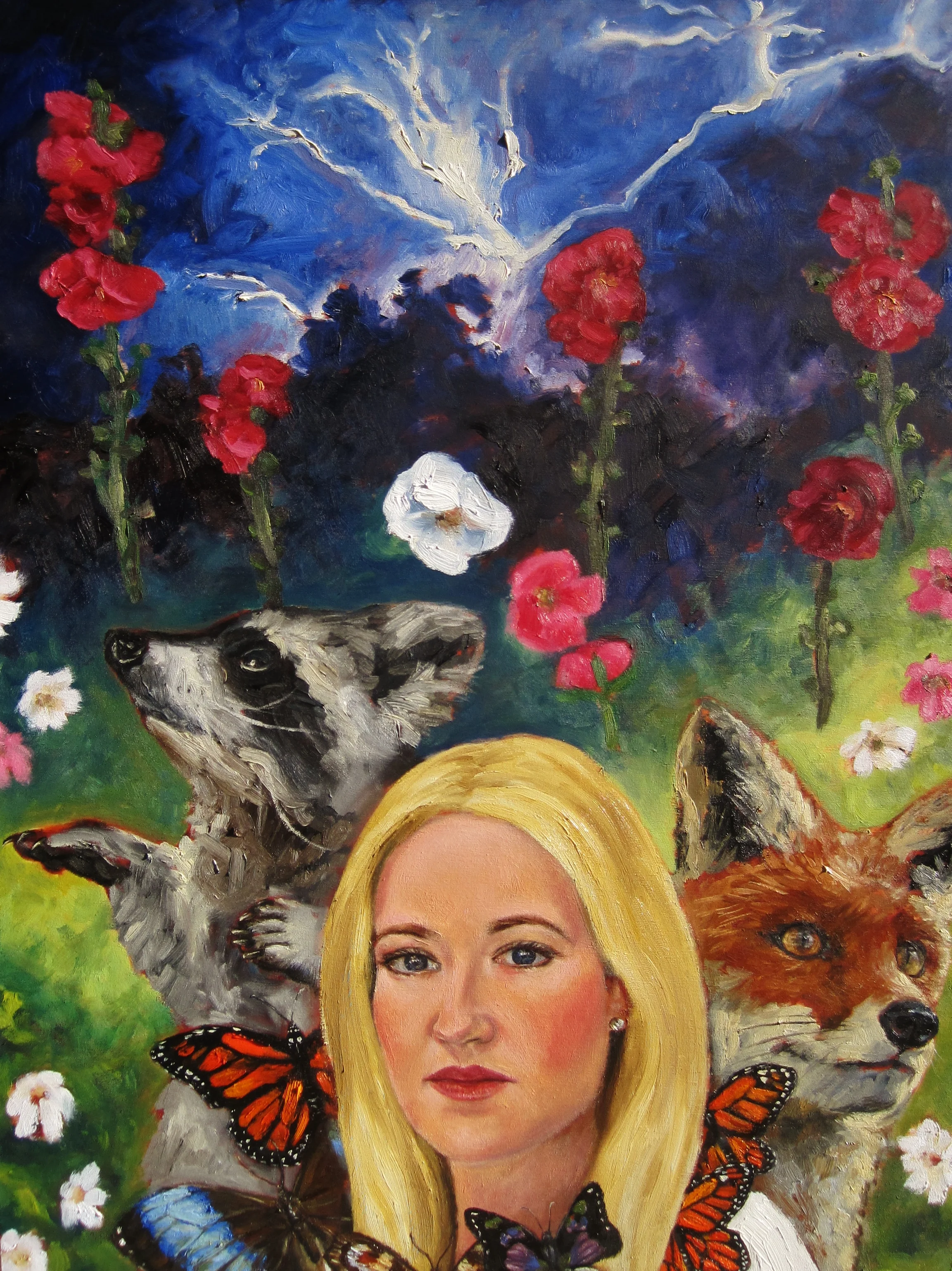 marvellous things, oil on panel, 18" x 24"
