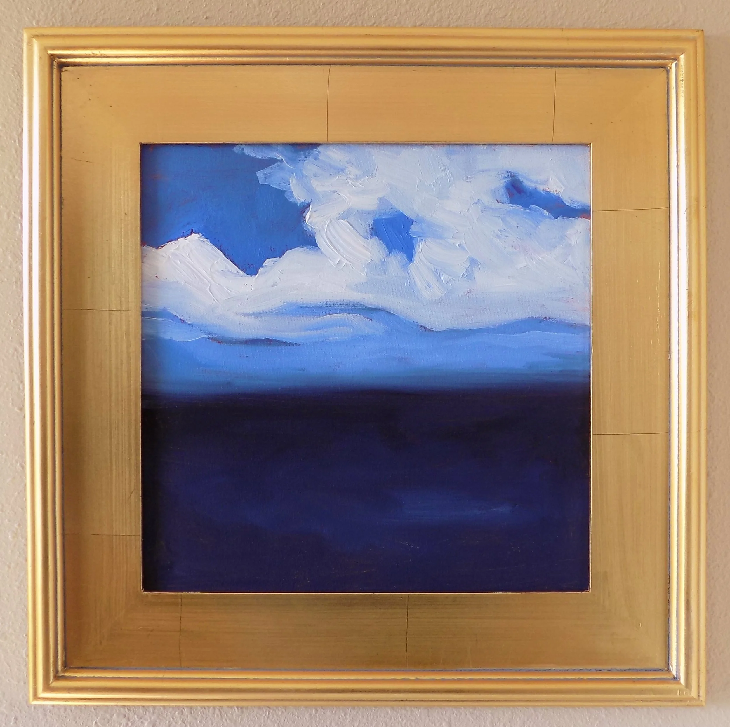 ~SOLD~ Clouds Over Bar Harbor, 12x12"