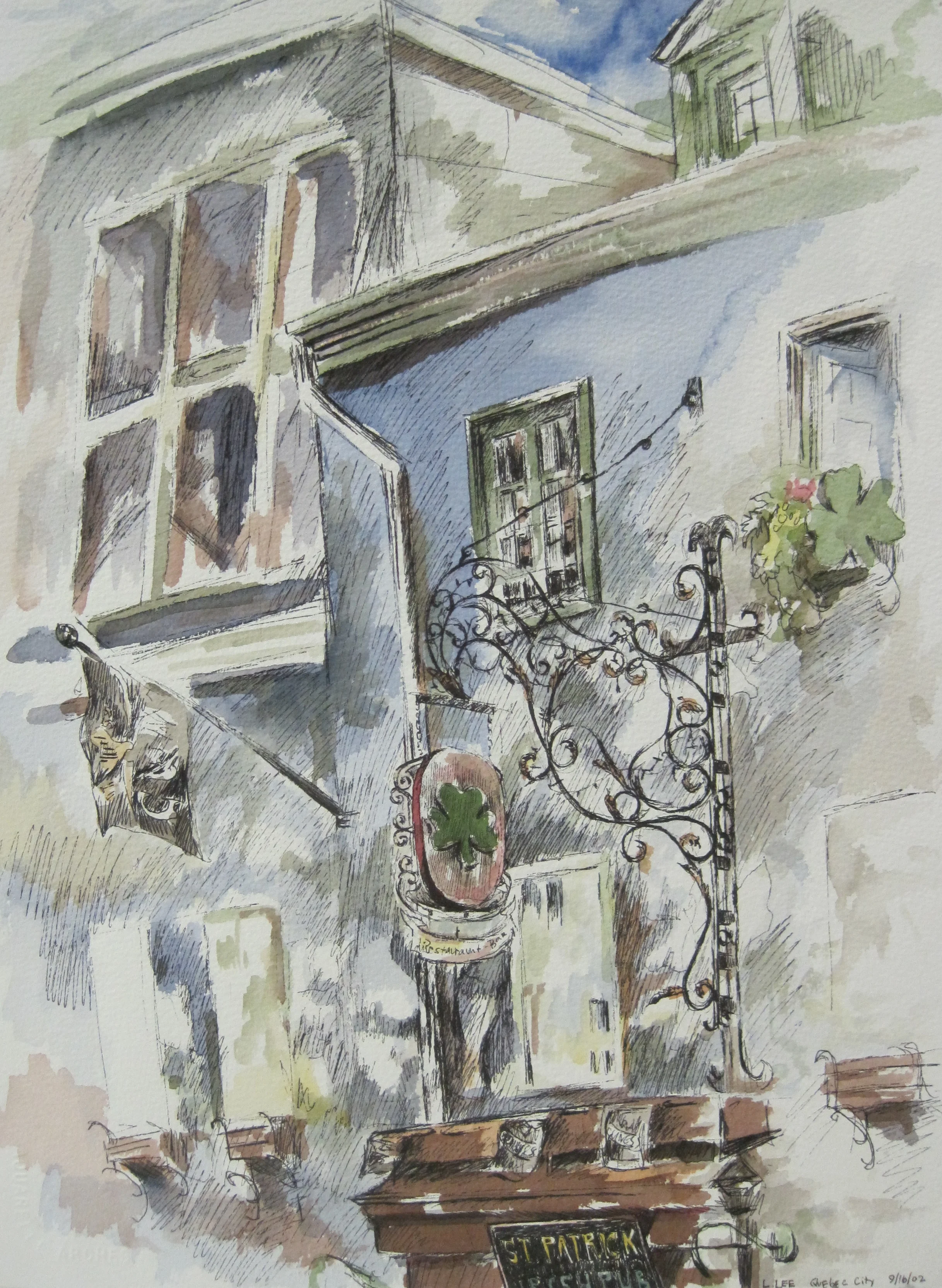 Quebec City Irish Pub, 2002