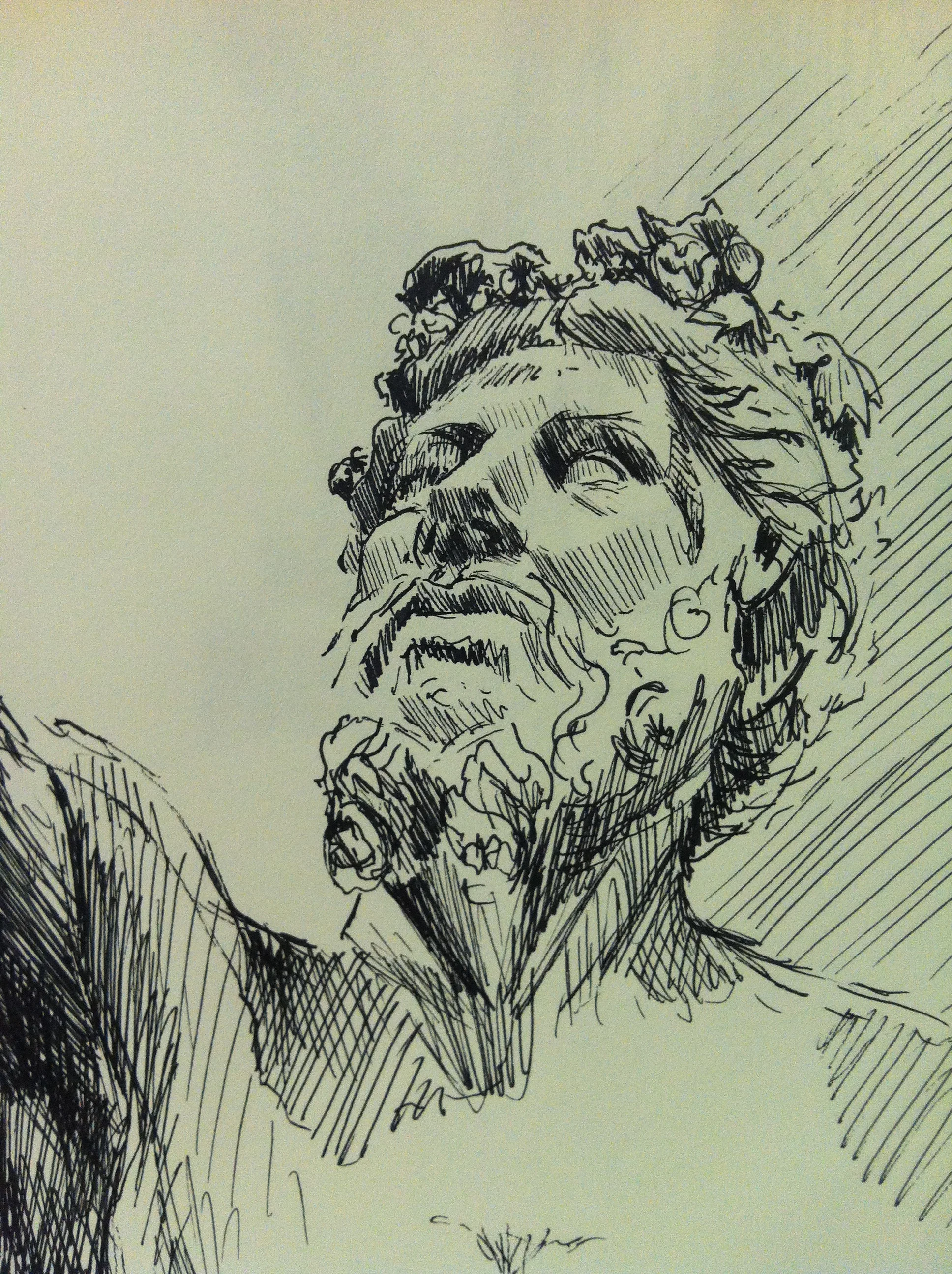 Museum Study, detail, 2002