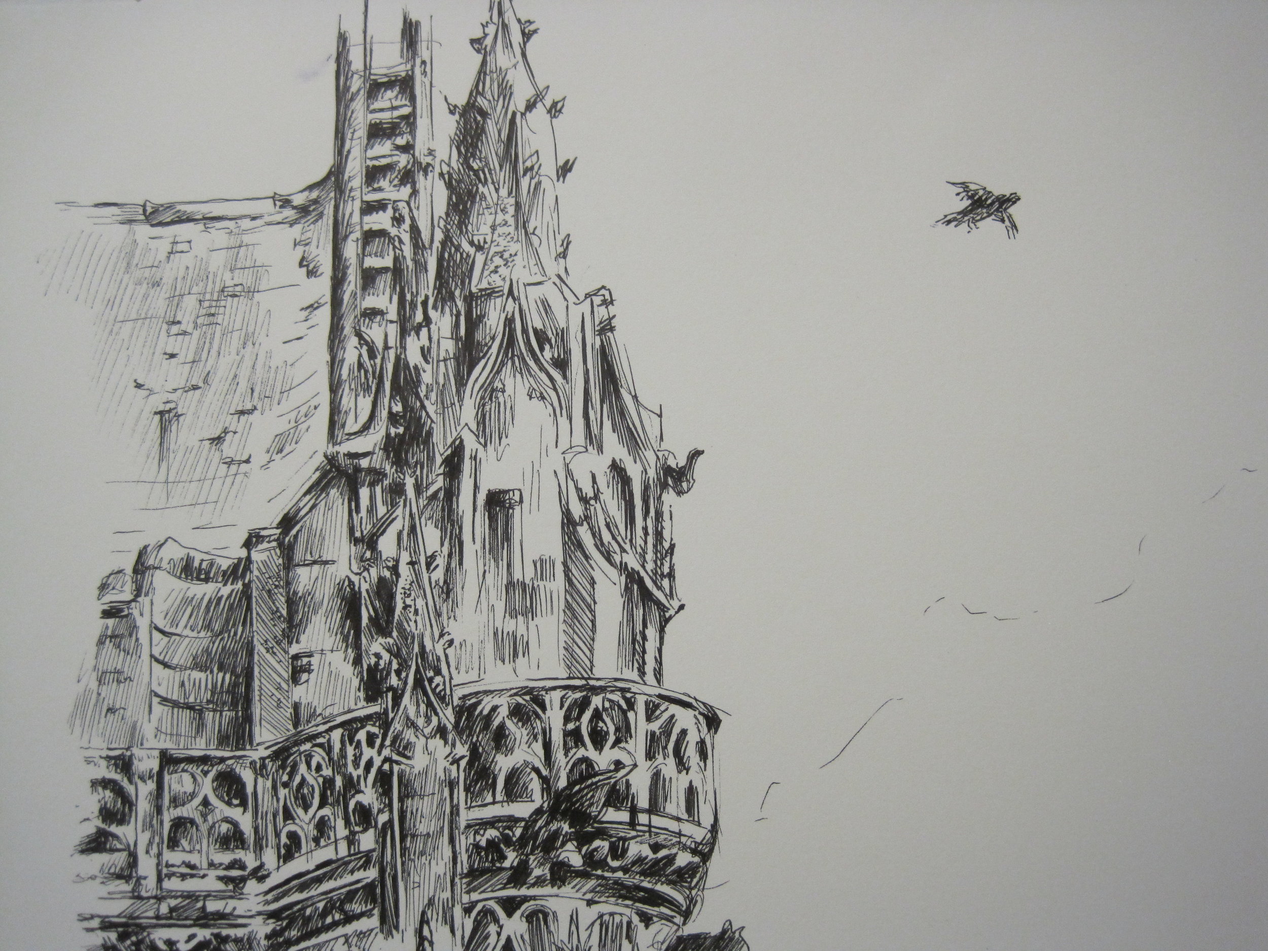 Senlis Cathedral Detail, 2002