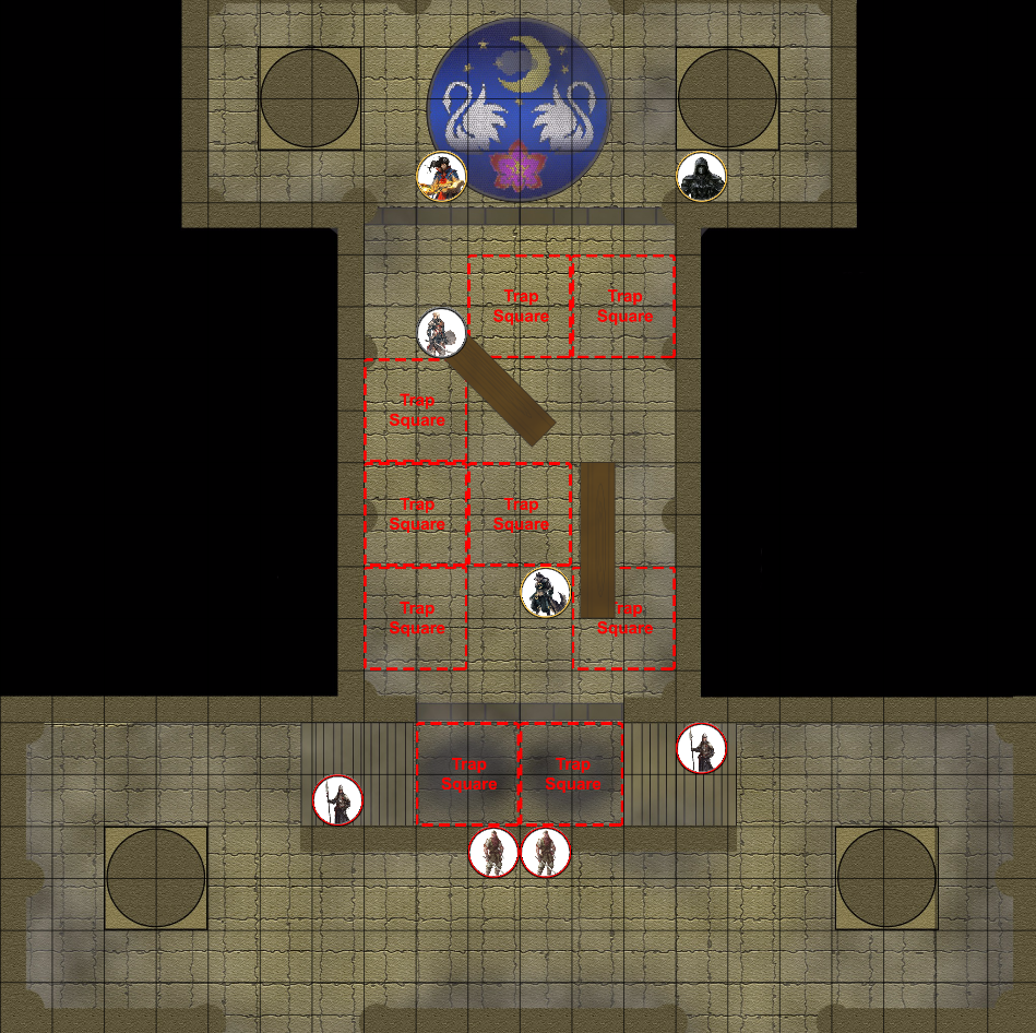 Elven Tomb Interior: Trap View