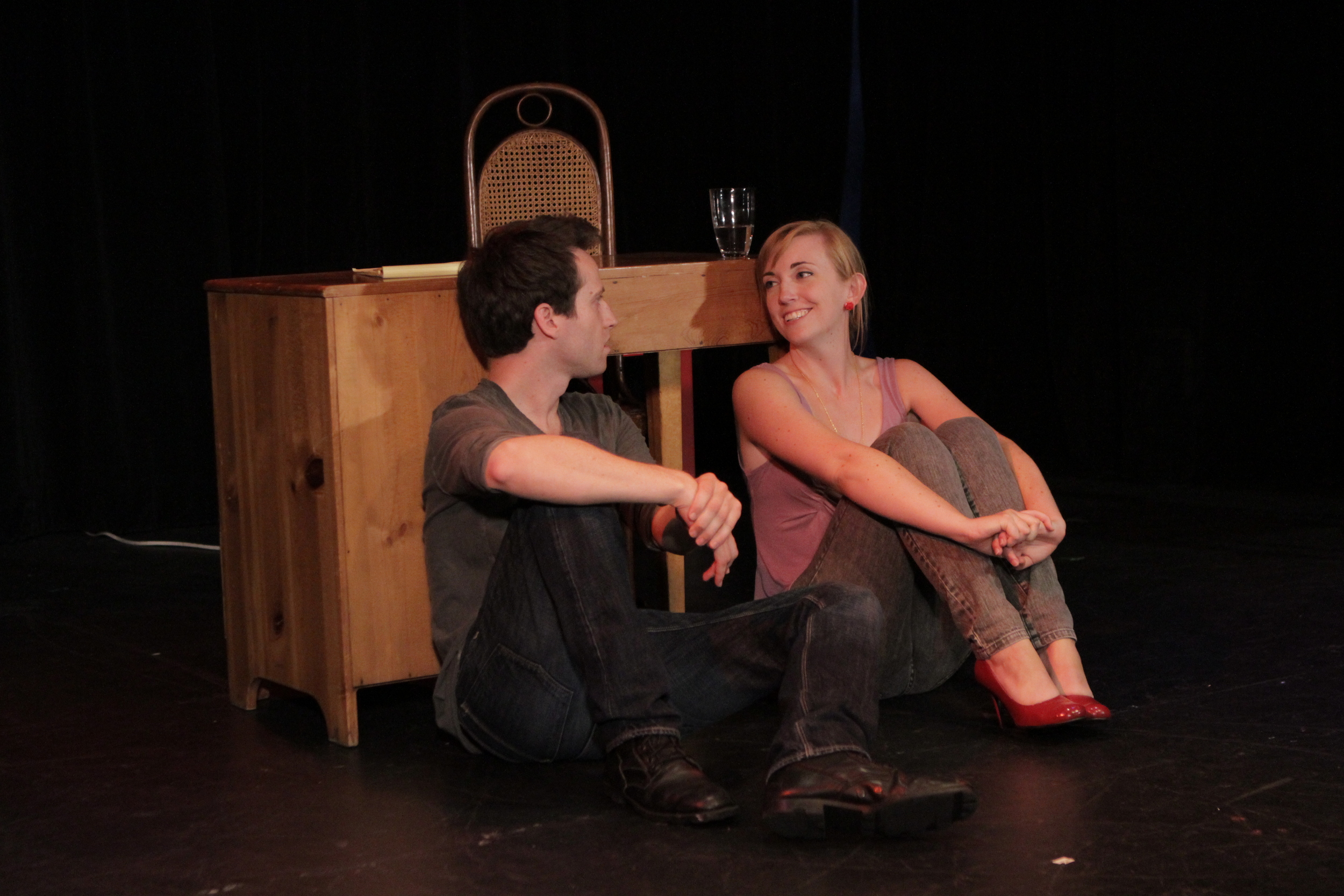 Treplev 3 (Garrett Liggett) and Nina 3 (Olivia Schlueter-Corey) - The Nina Variations