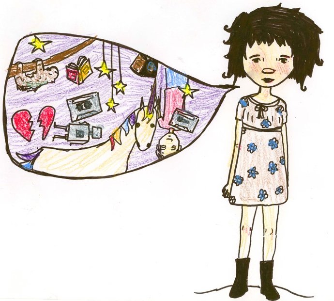 "Stuff I talk about," 2008.