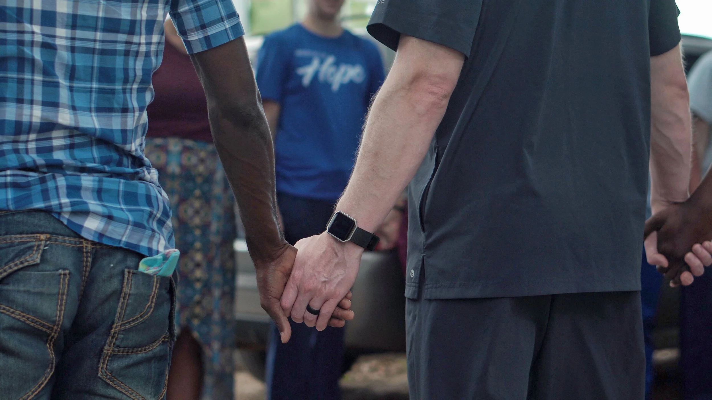Connecting in supportive community improves your stress resilience.