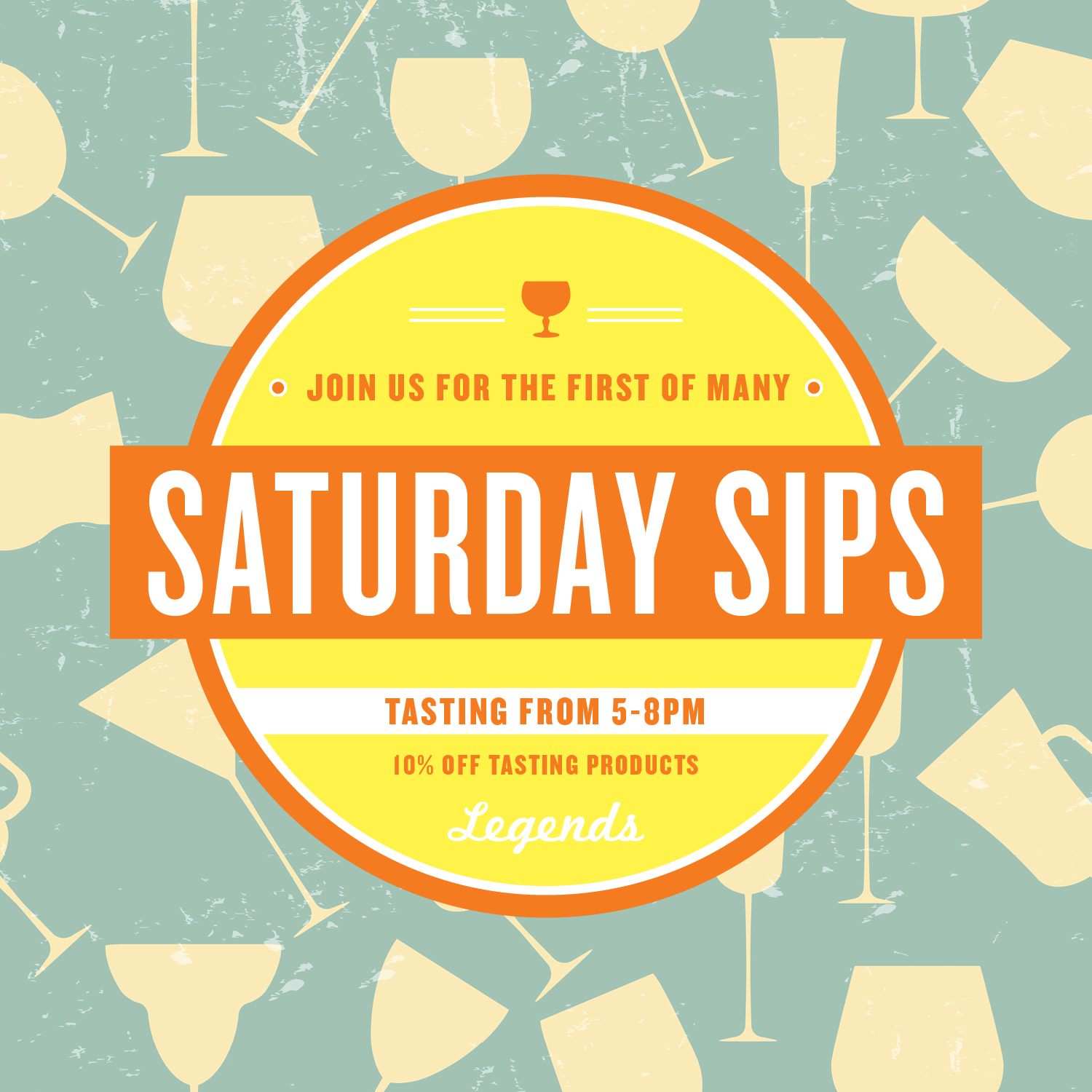 Saturday Sips - Tasting Event
