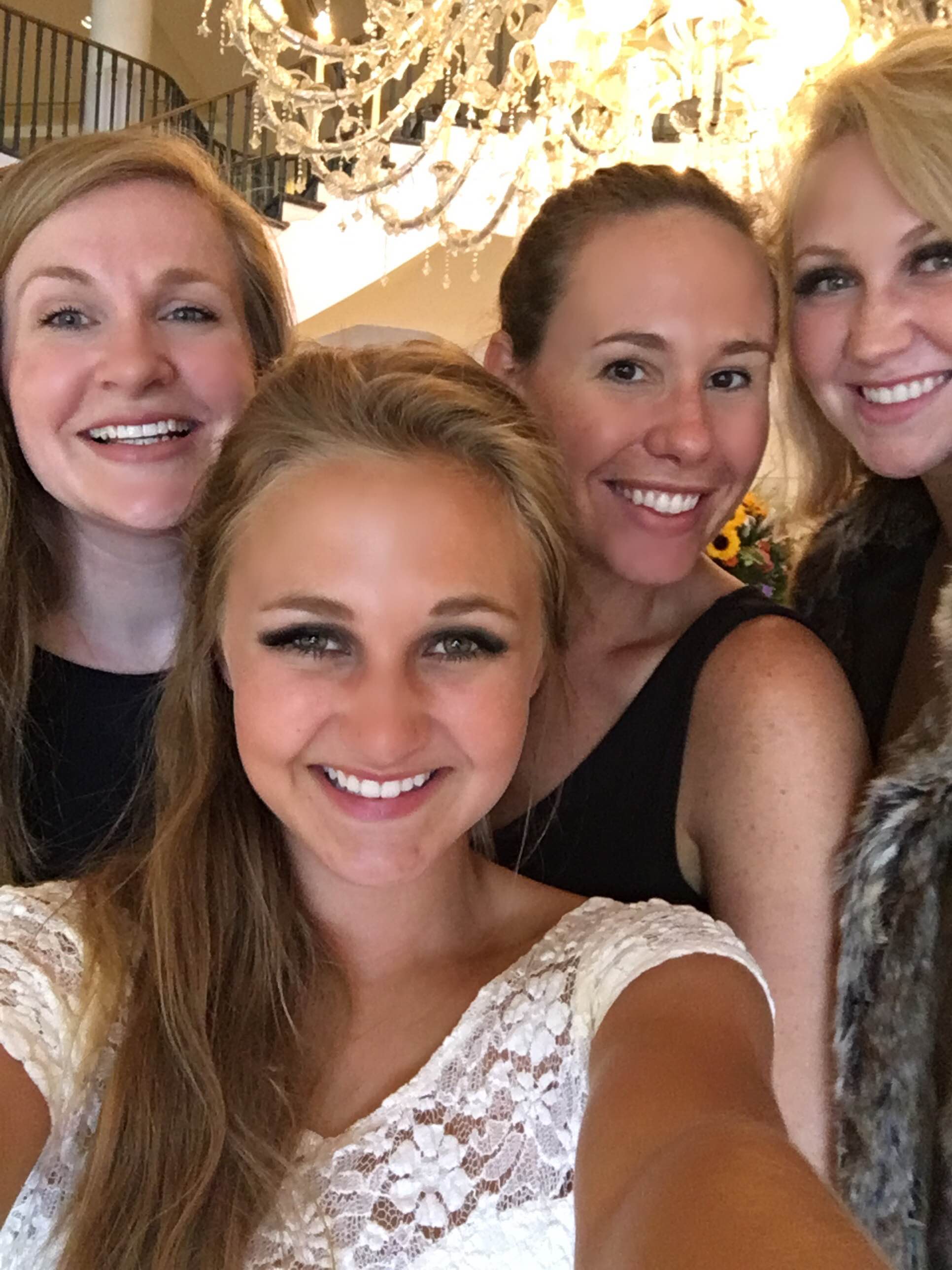 Pictured: my childhood best friend Katie, who helped me make this shoot happen in a major way, Hannah (front and center), myself, and Amanda.