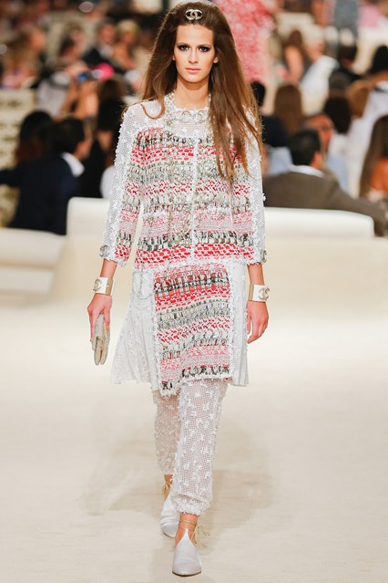 One of my favorite looks from the Chanel show. Photo: Vogue