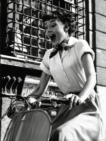 Hepburn in "Roman Holiday" Photo: IMDb