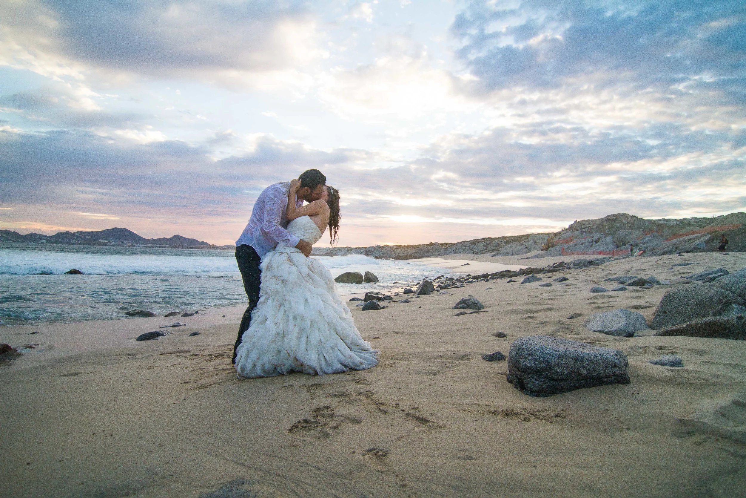 Fran and Jenny. Sheraton Los Cabos wedding