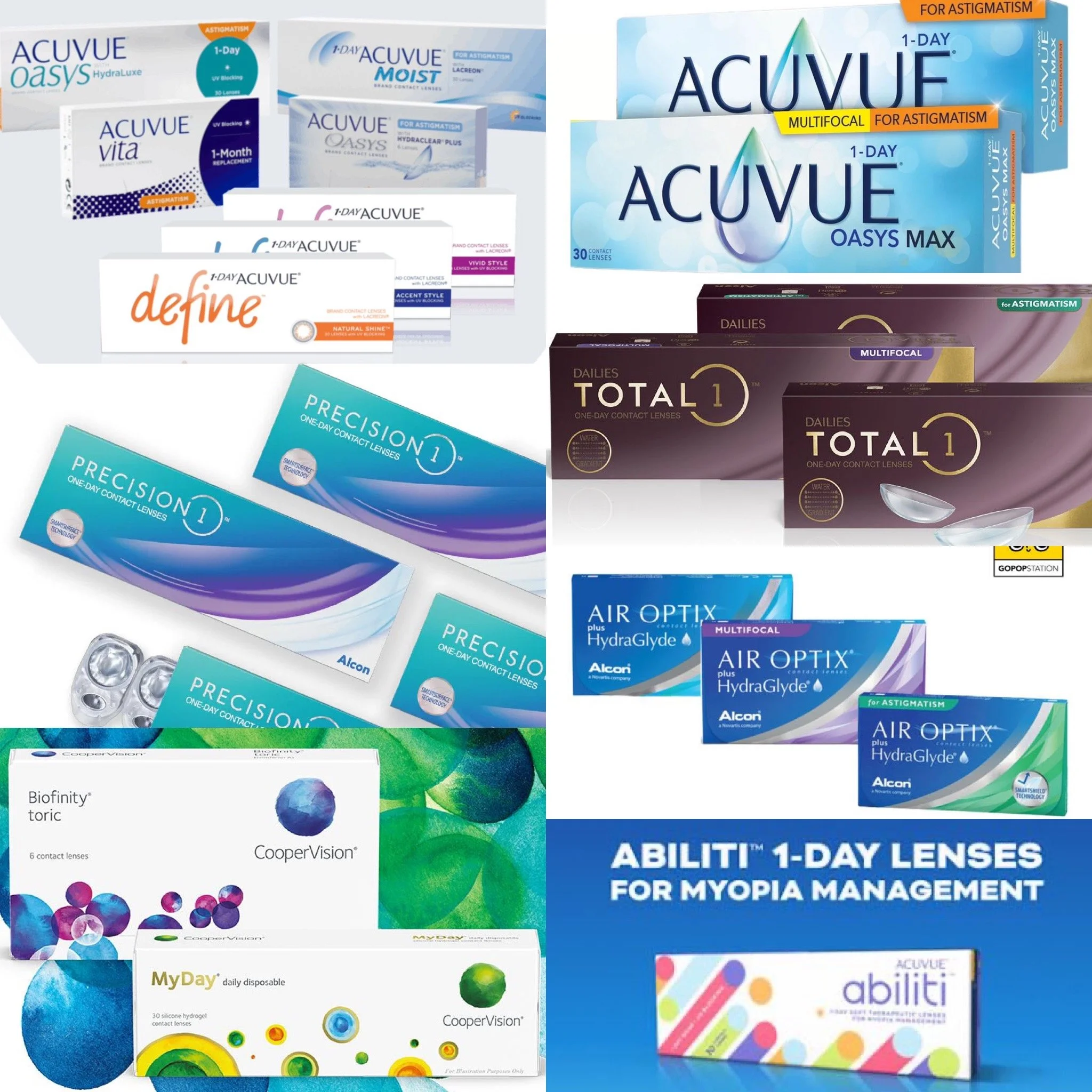 The Lens Men is highly experienced and successful in fitting contact lenses for myopia, presbyopia, and astigmatism, and coaching first-timer wearers.