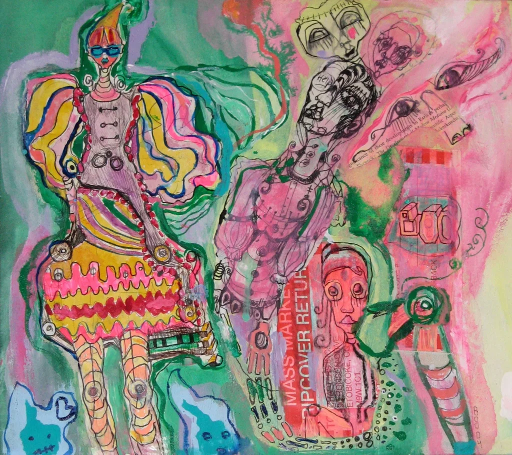 Fashion Violation(sold), 10 x 10", 2004