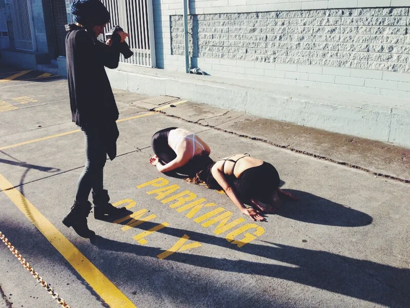 Melbourne March 2015, The amazing girls of Common Grounds Yoga. 