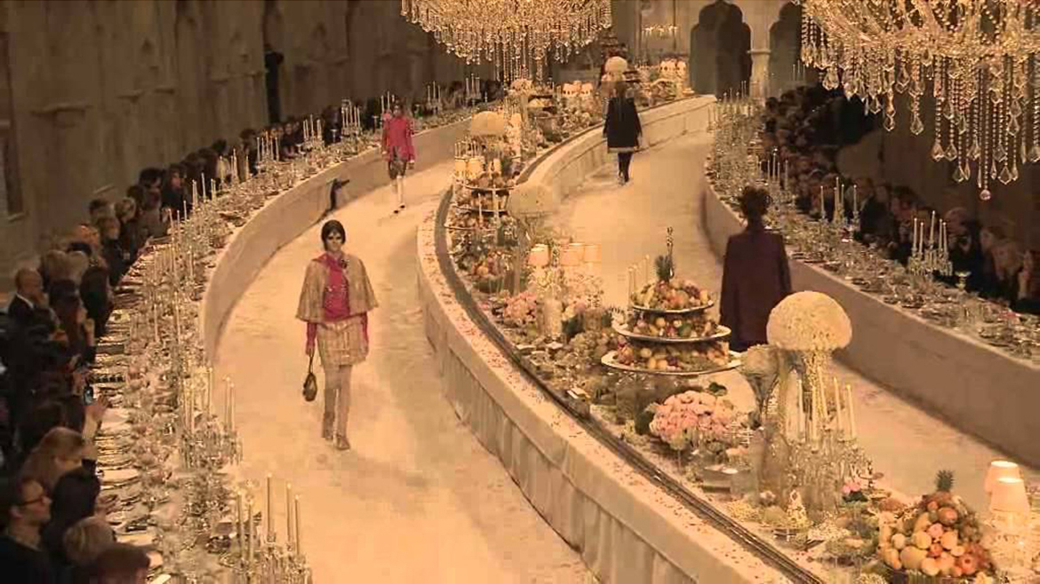 Chanel Runway and Royal India - Interior Design Inspiration