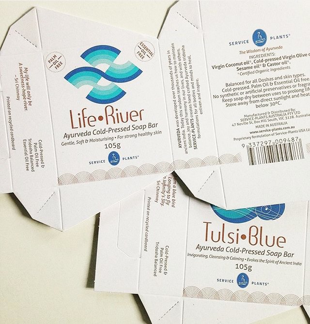 Service Plants Ayurveda cold-pressed soaps